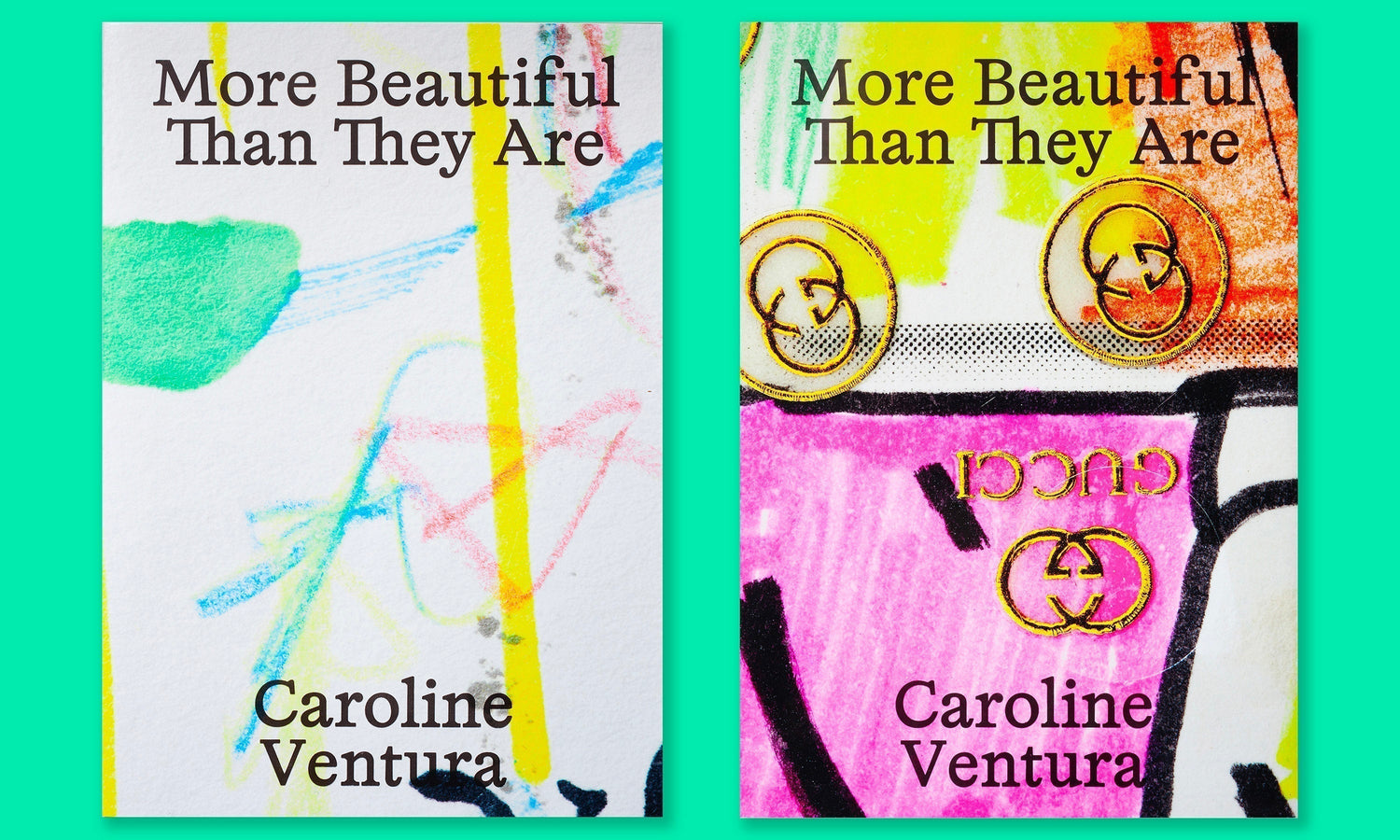 Signature de "More Beautiful than they are" par Caroline Ventura