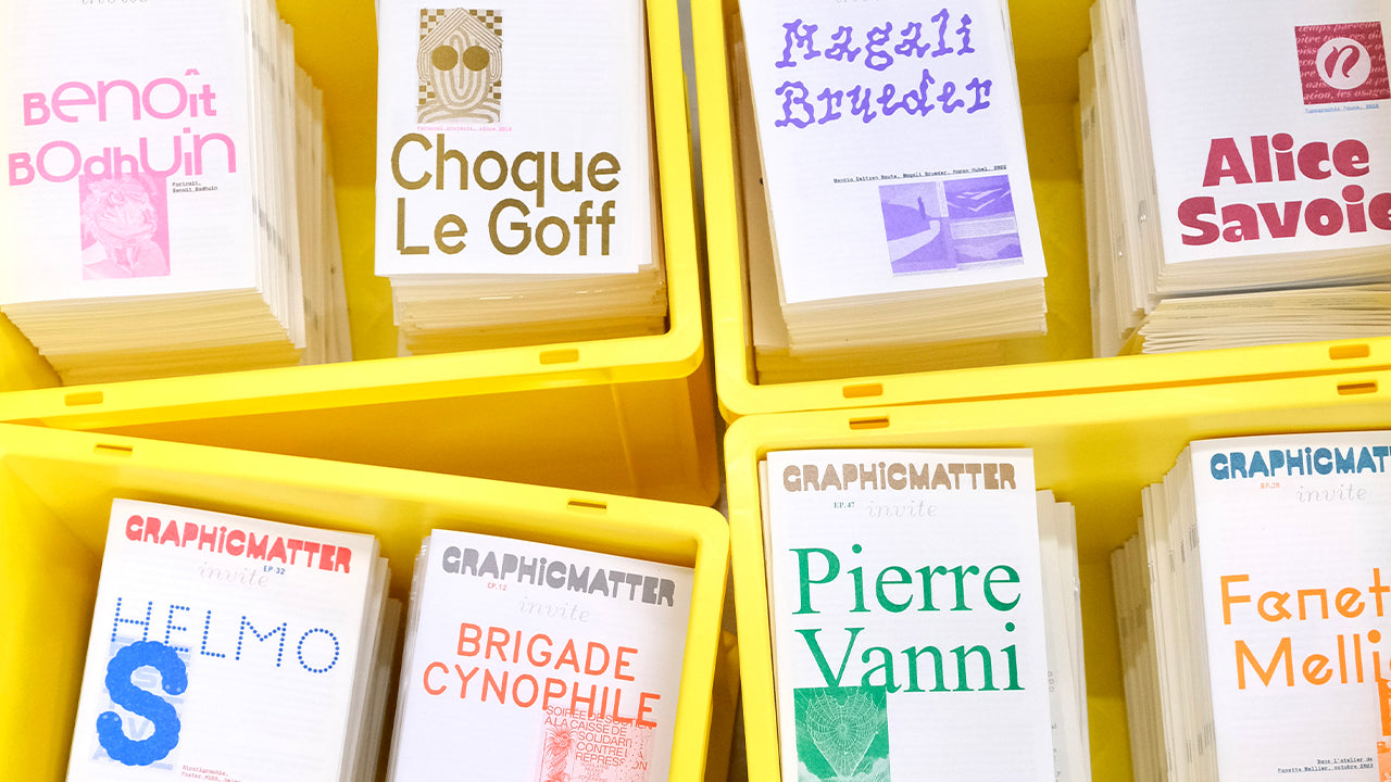 Graphic Matter vous invite à fêter ses 3 ans et le lancement de ses éditions