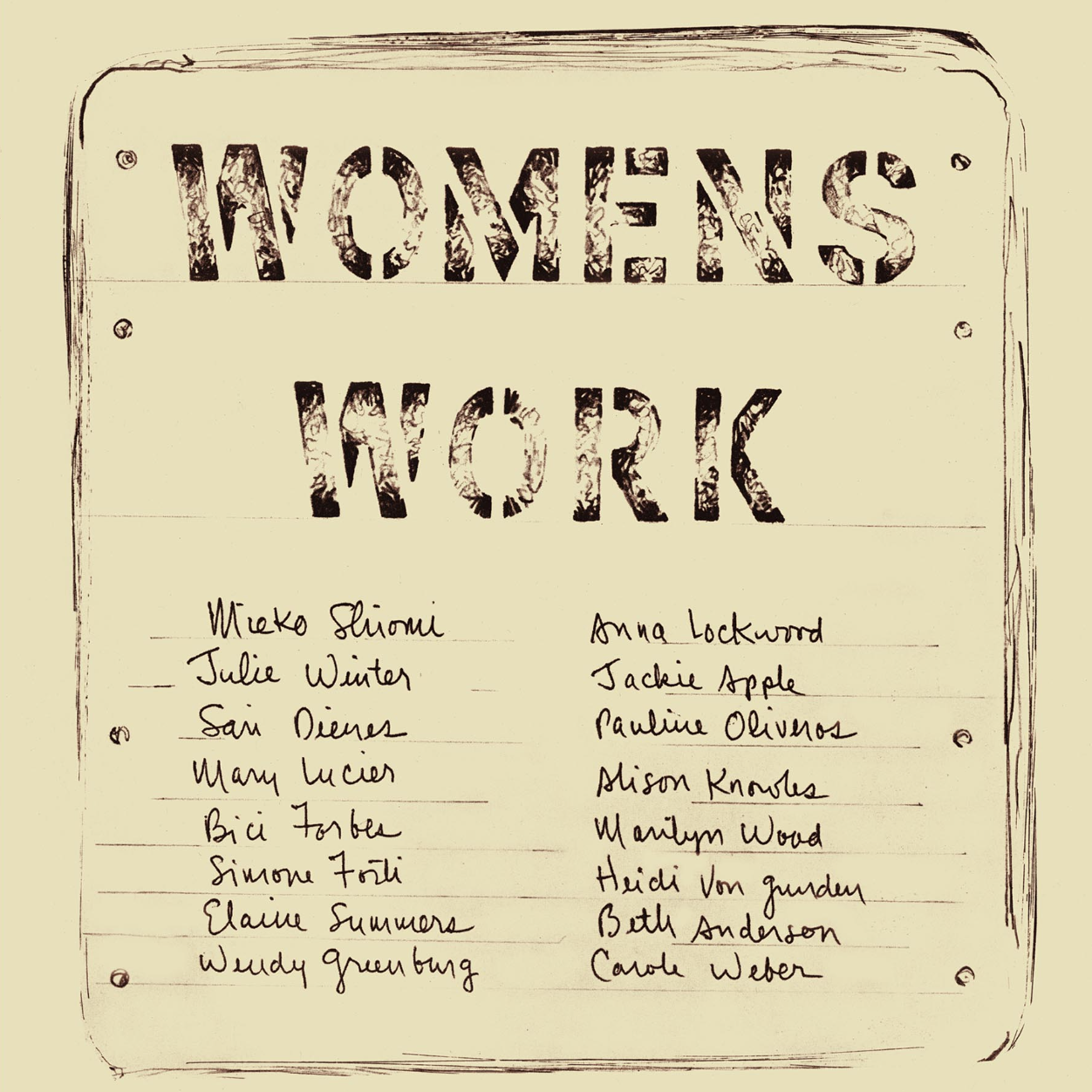 WOMENS WORK (FACSIMILE)