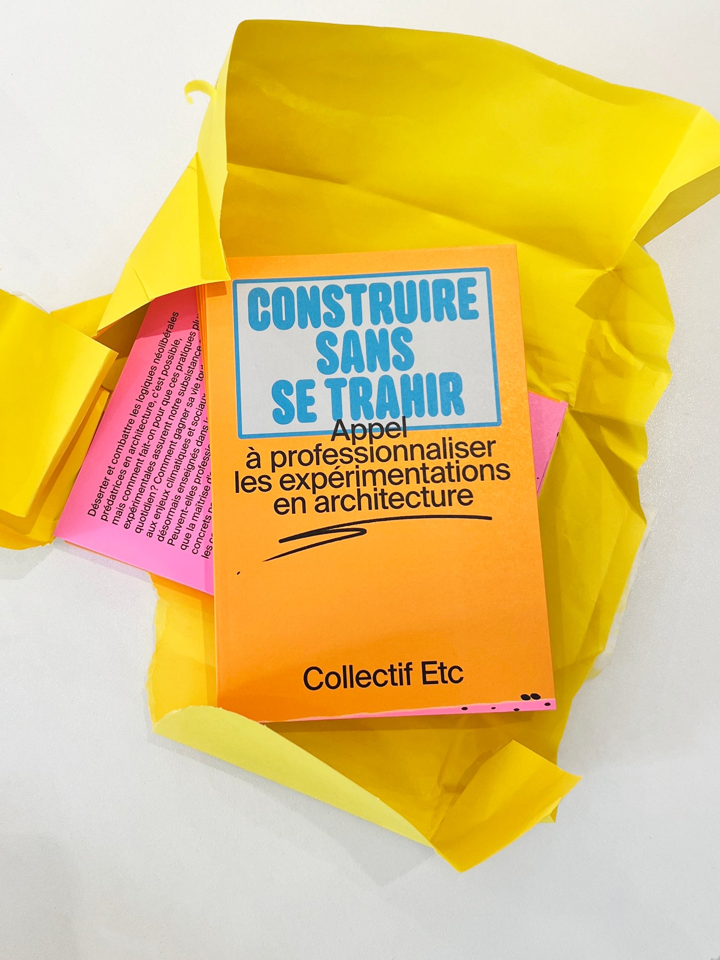 Construire sans se trahir – Appel à professionnaliser les expérimentations en architecture