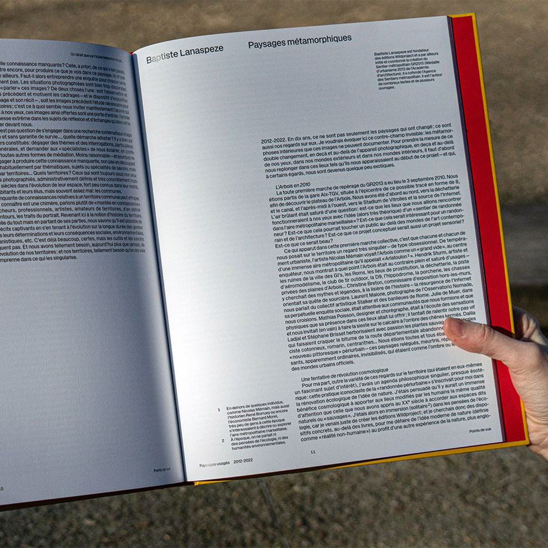 Landscapes Used Photographic Observatory of the Landscape Since the GR 2013 /French