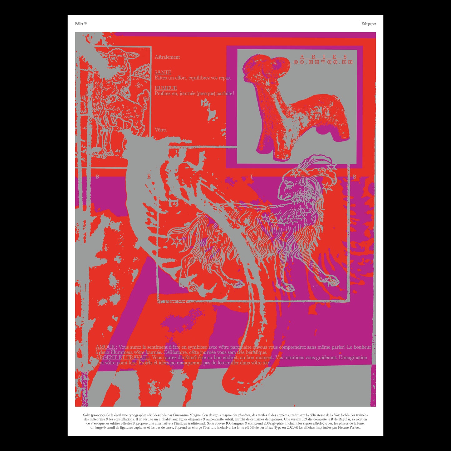 Bélier par Fakepaper