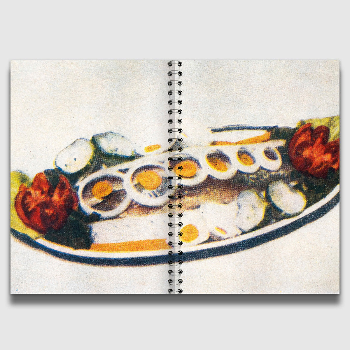 Meat, fish & eggplant caviar