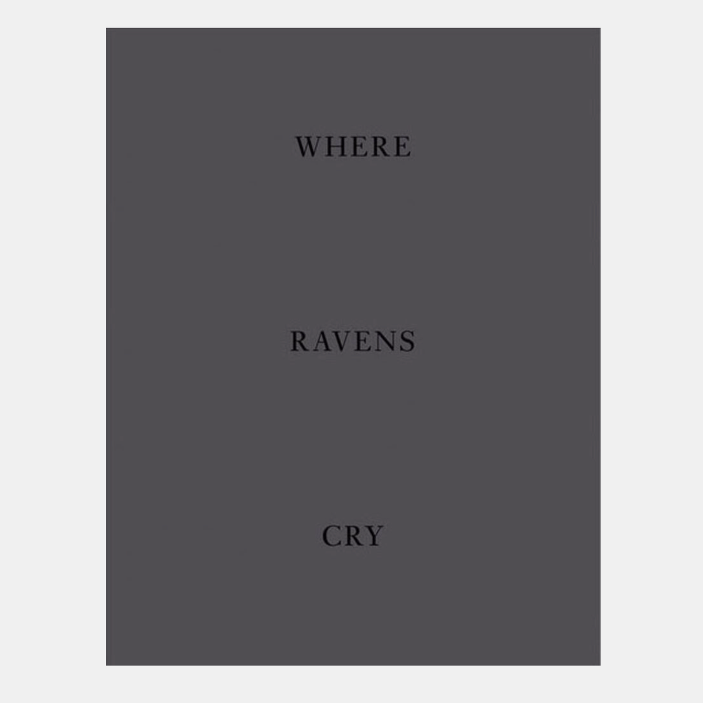 Jakob de Boer Where Ravens Cry