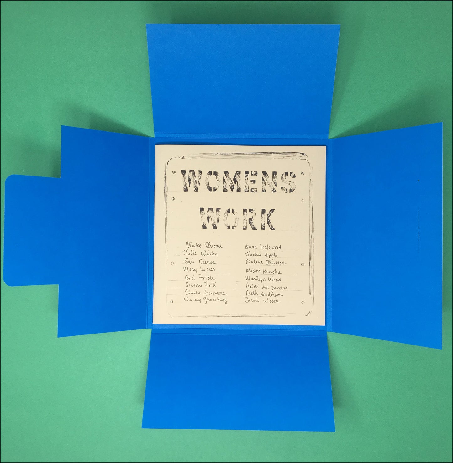 Womens work (facsimile) /Anglais