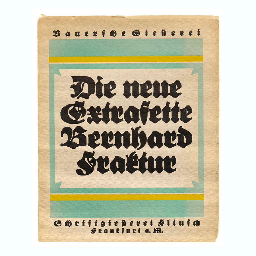 Type by Lucian Bernhard