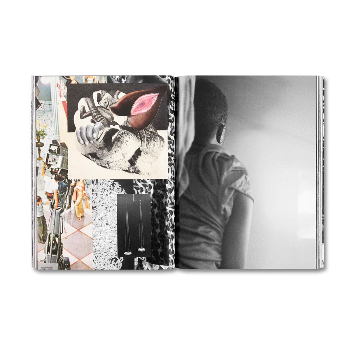 lick of tongue, rub of finger, on soft wound