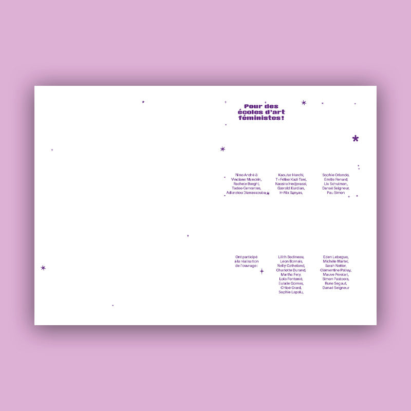 Pour des écoles d'art féministes !
