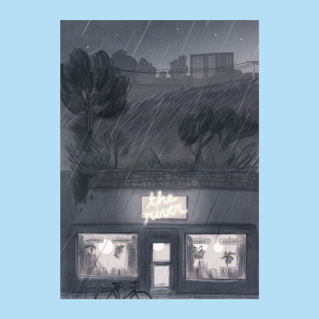 À travers la nuit