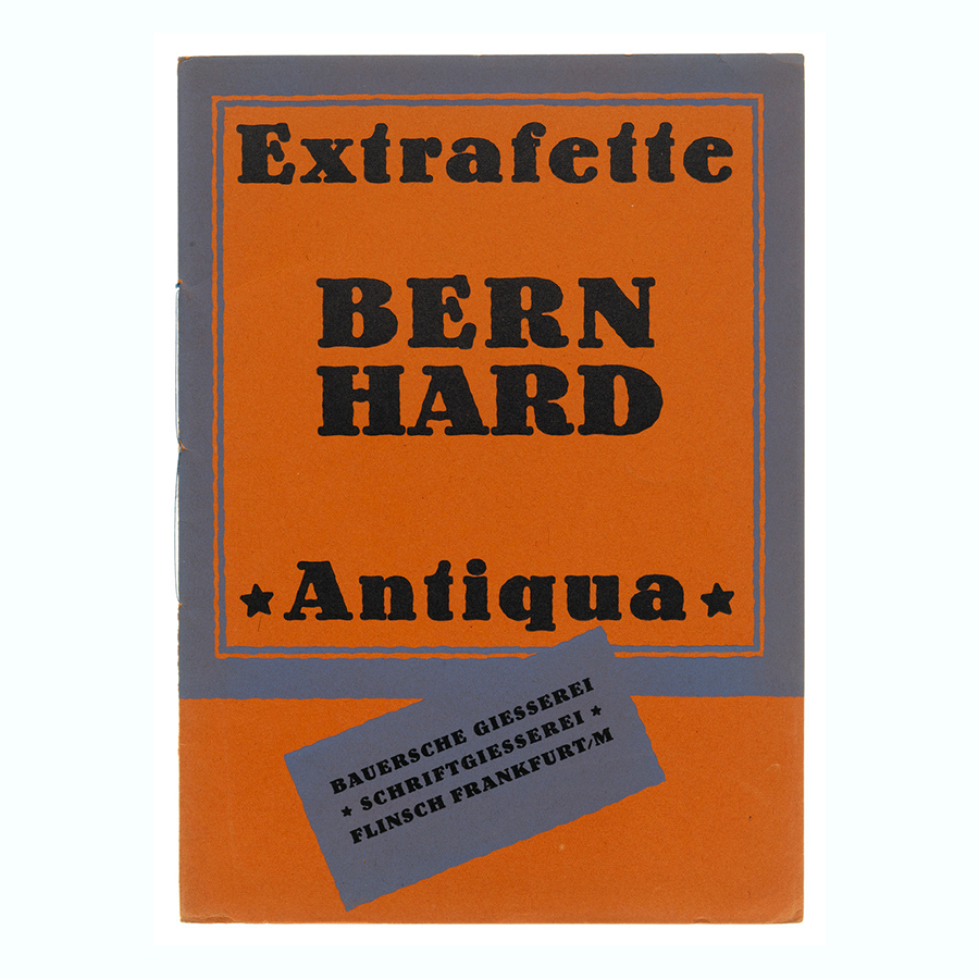 Type by Lucian Bernhard