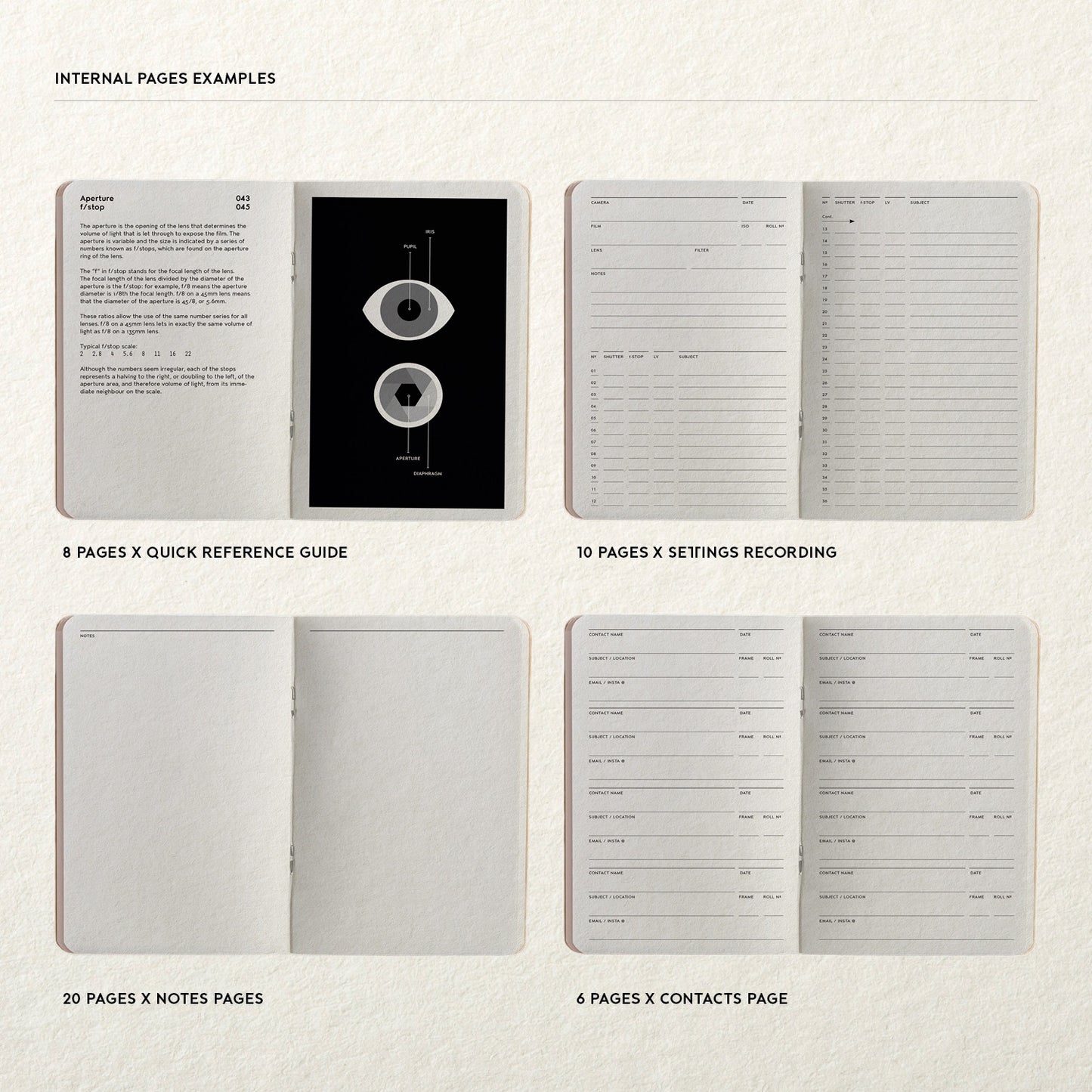 The Analogue Photography notebooks (x2)