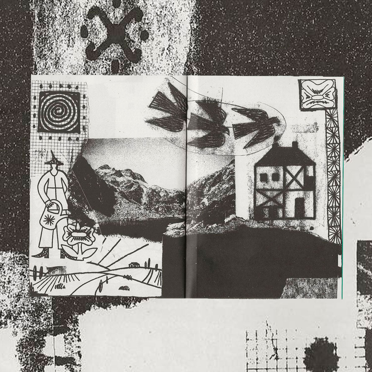 The house and the mountain