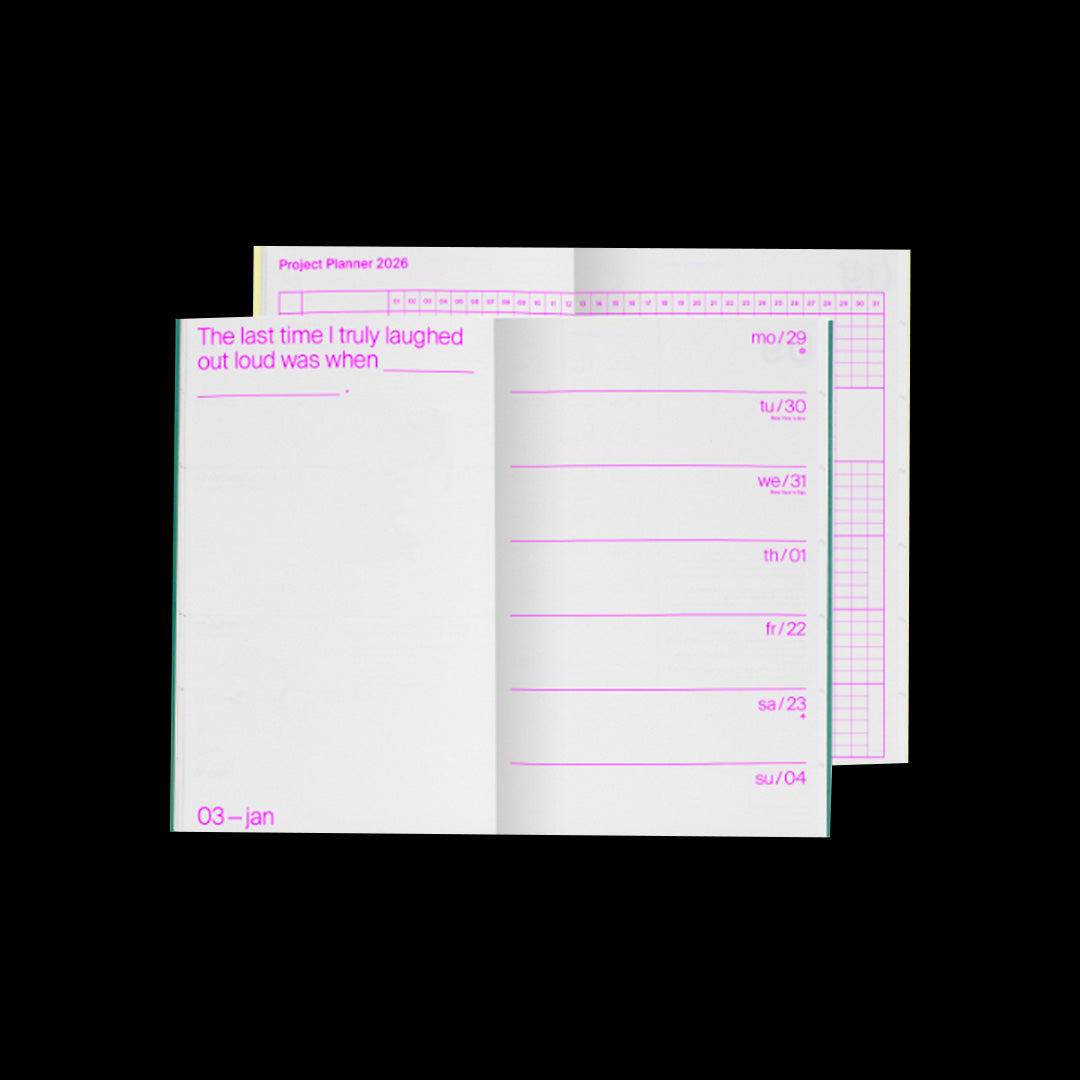 Day one to one day - planner 2026