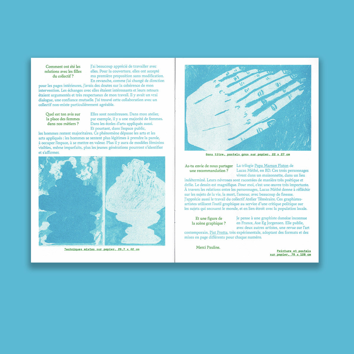 Graphic Matter invite Pauline Barzilaï