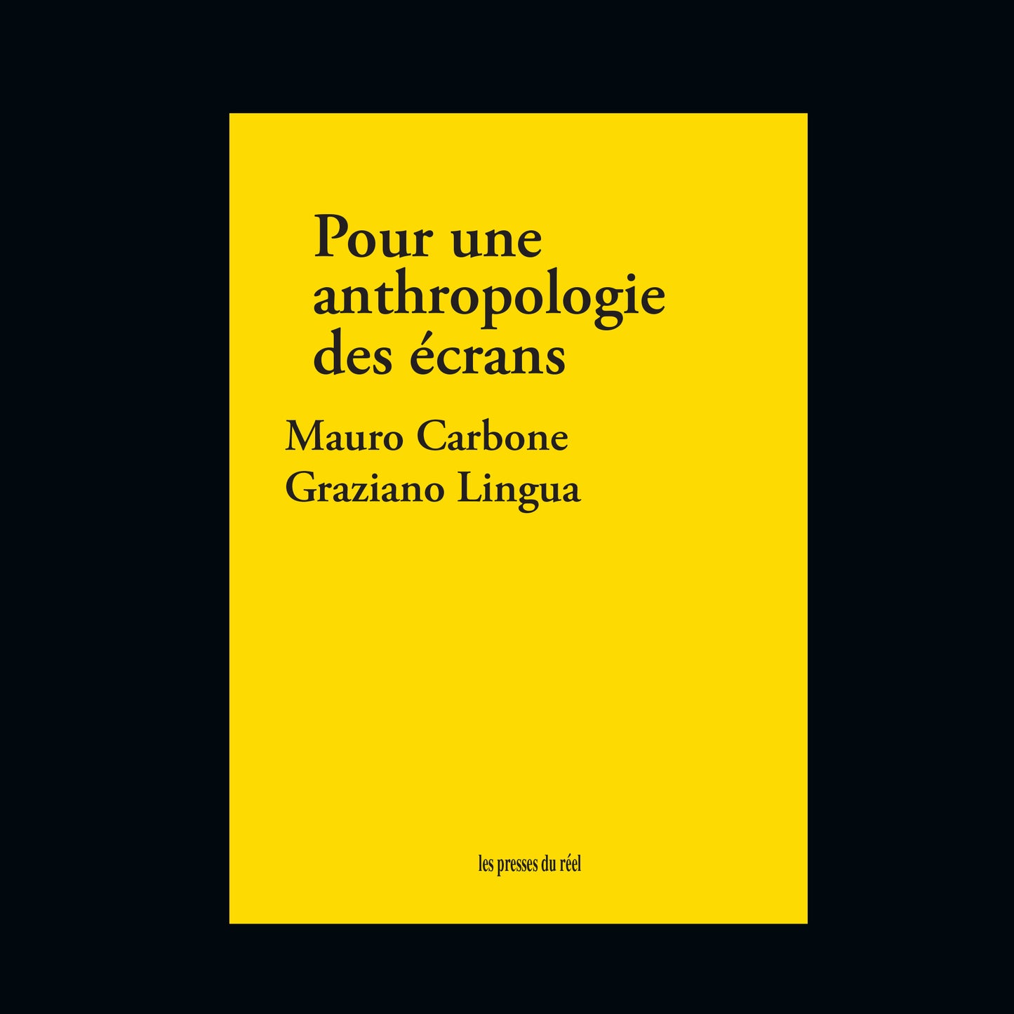 Pour une anthropologie des écrans