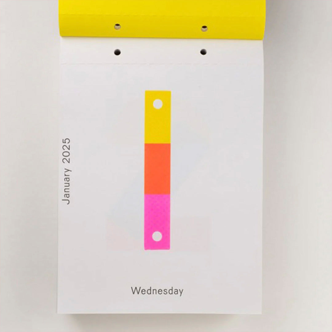 Karel Martens - calendar 2025 - everyday is a new day