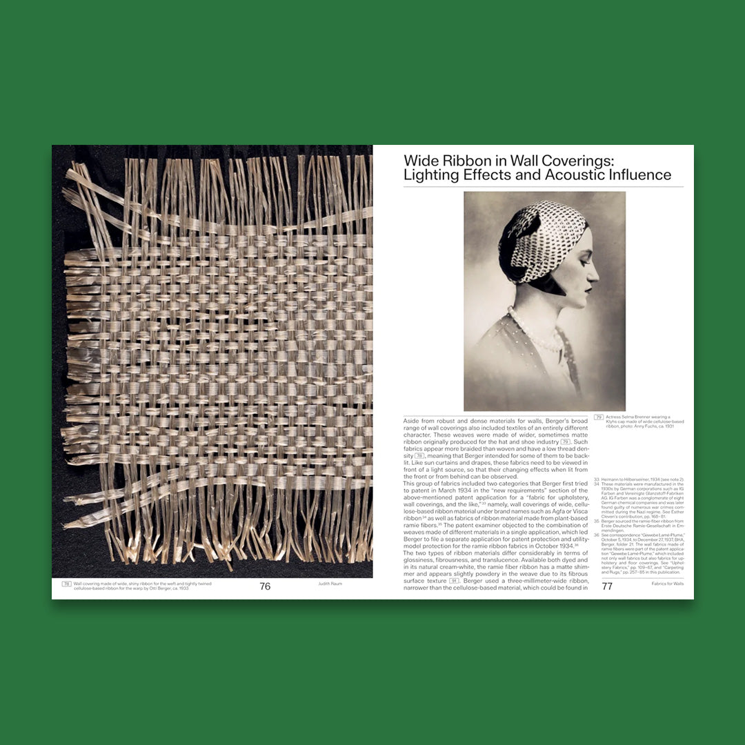 Otti Berger Weaving for Modernist Architecture /anglais
