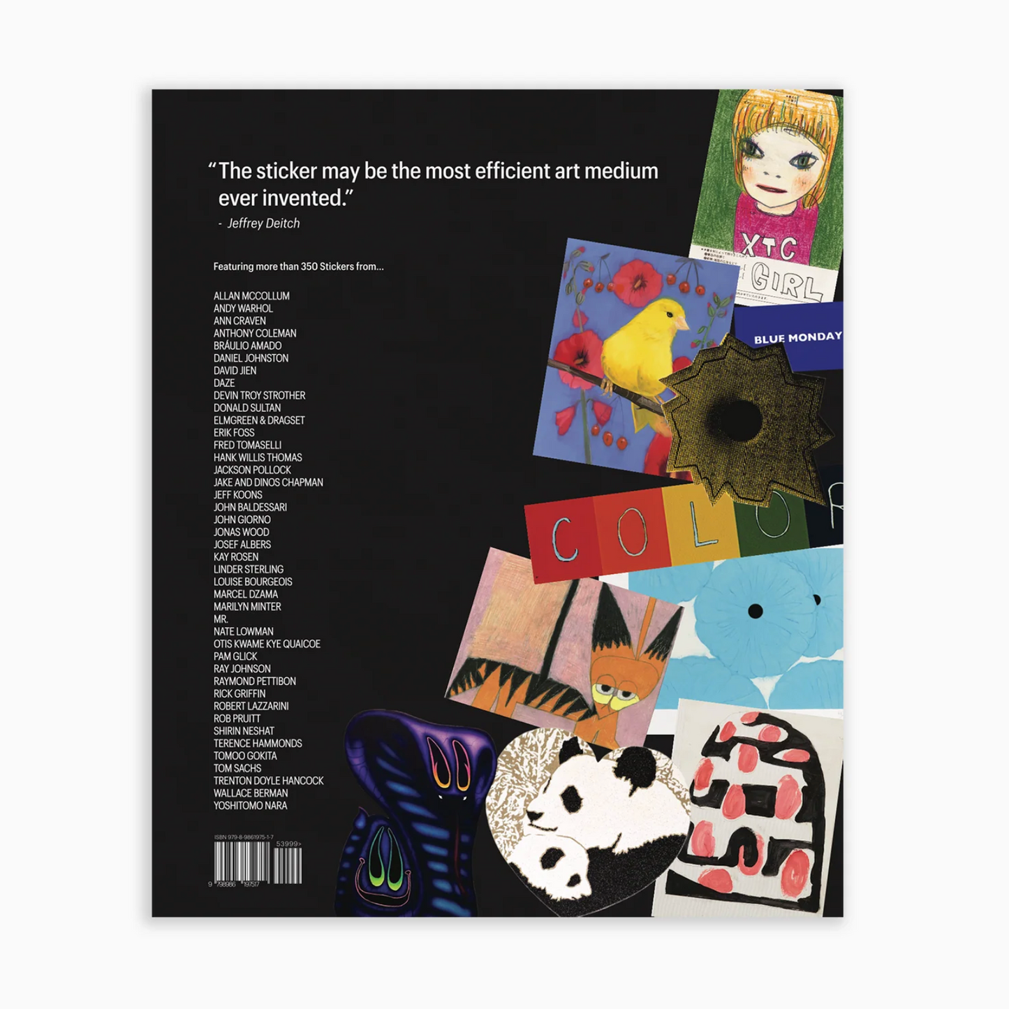 The Unbelievably Fantastic Artists’ Sticker Book