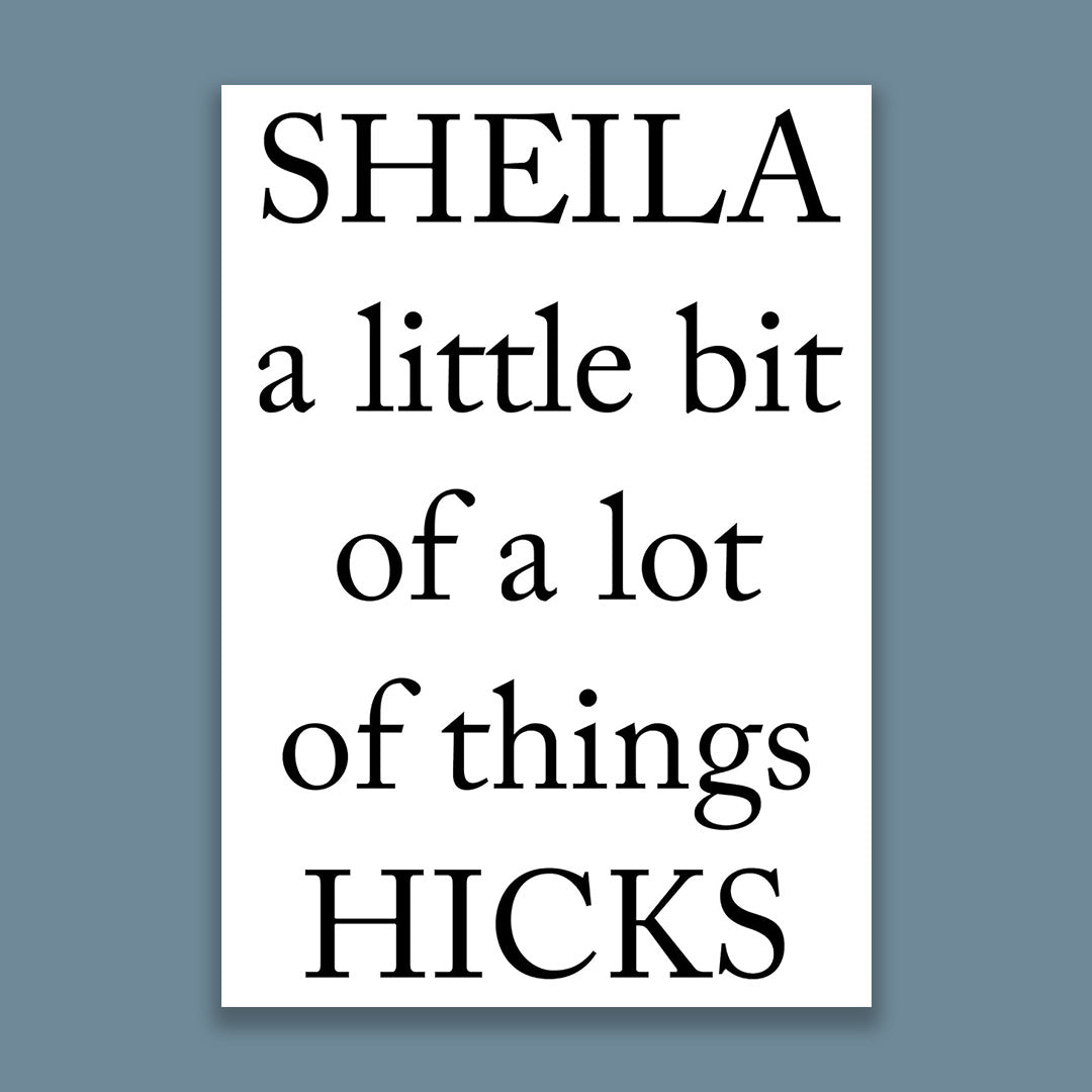 Sheila Hicks A Little Bit of a Lot of Things /anglais/allemand