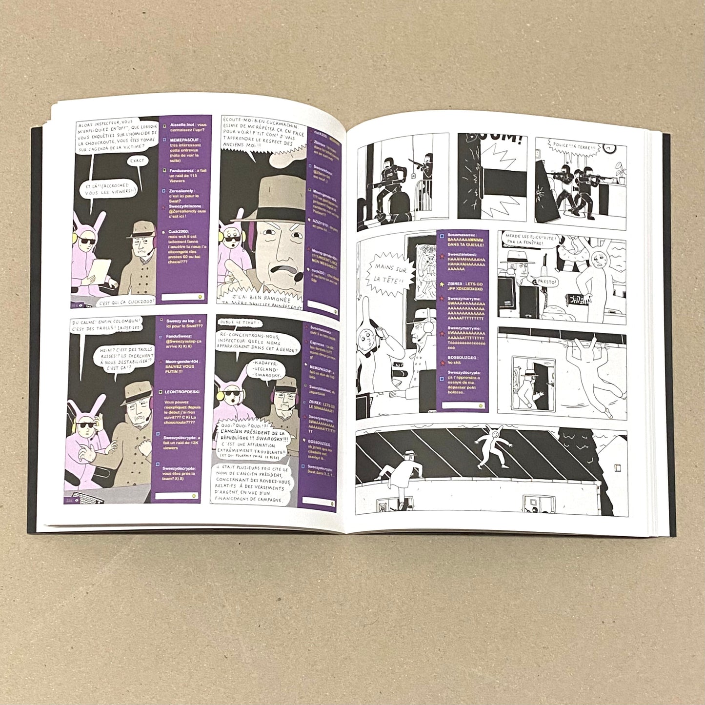 Inspector Colombun, sauerkraut in the soup