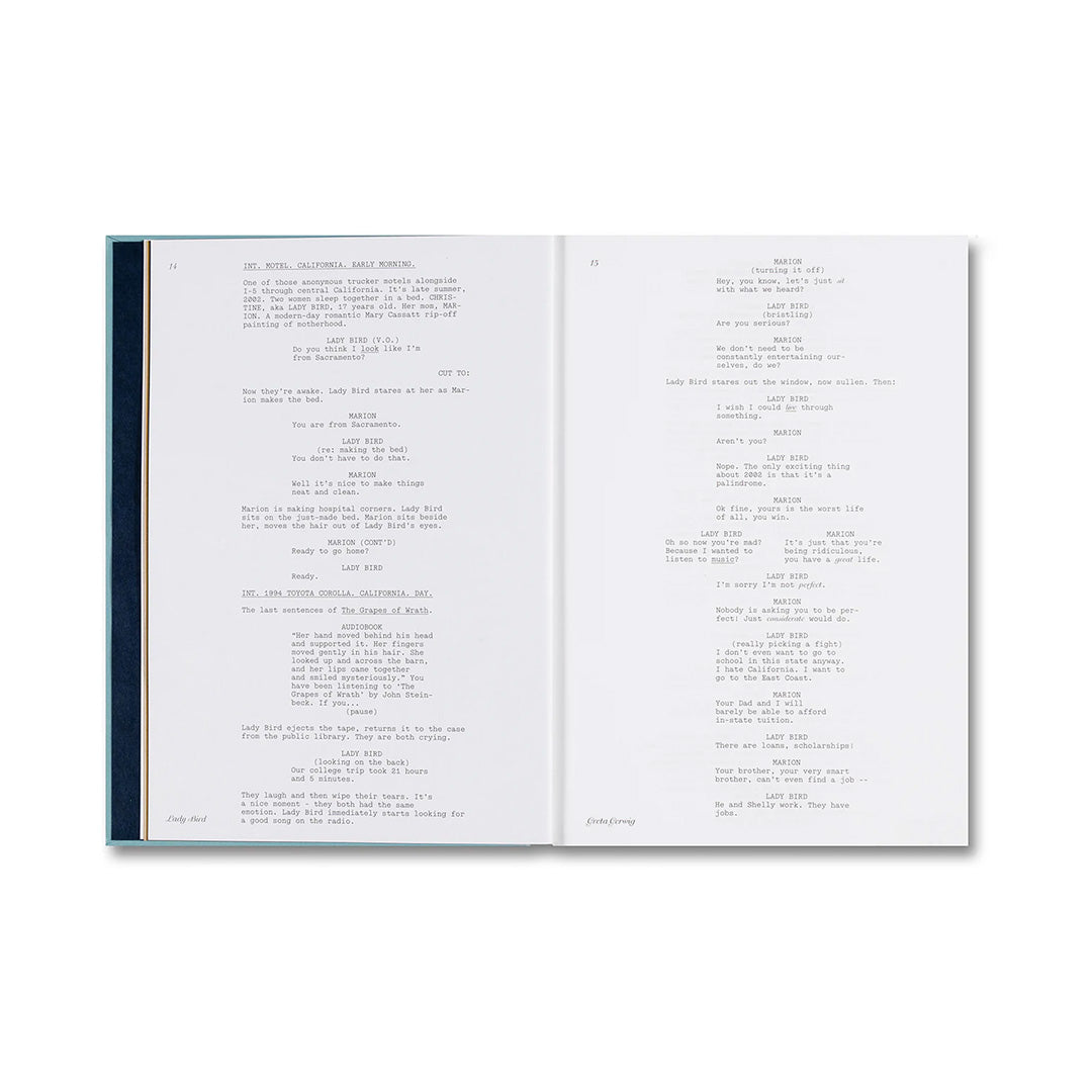 Lady Bird Screenplay Book