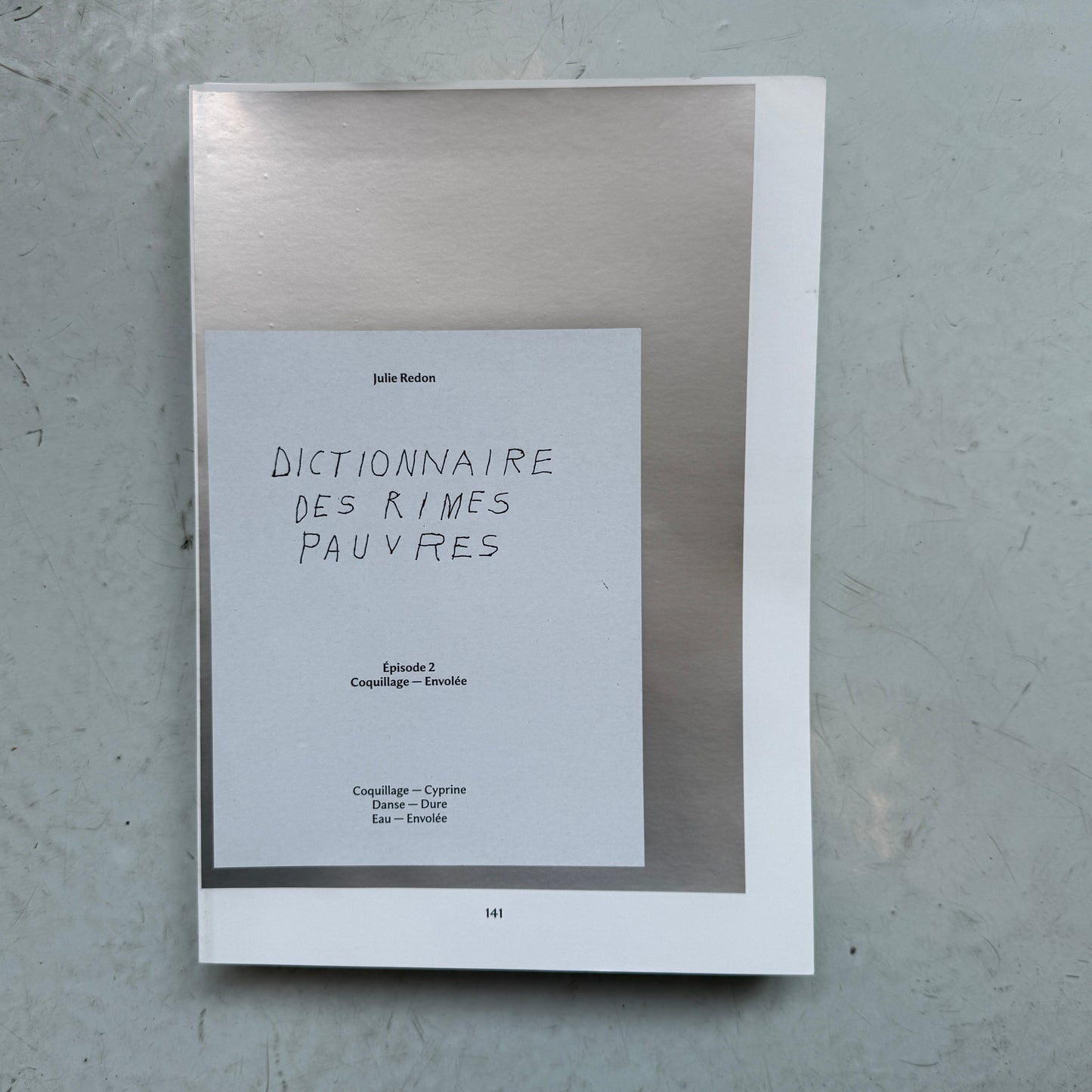 Dictionnaire des rimes pauvres ep2