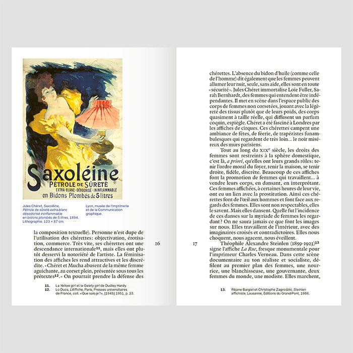 L'affiche a-t-elle un genre?