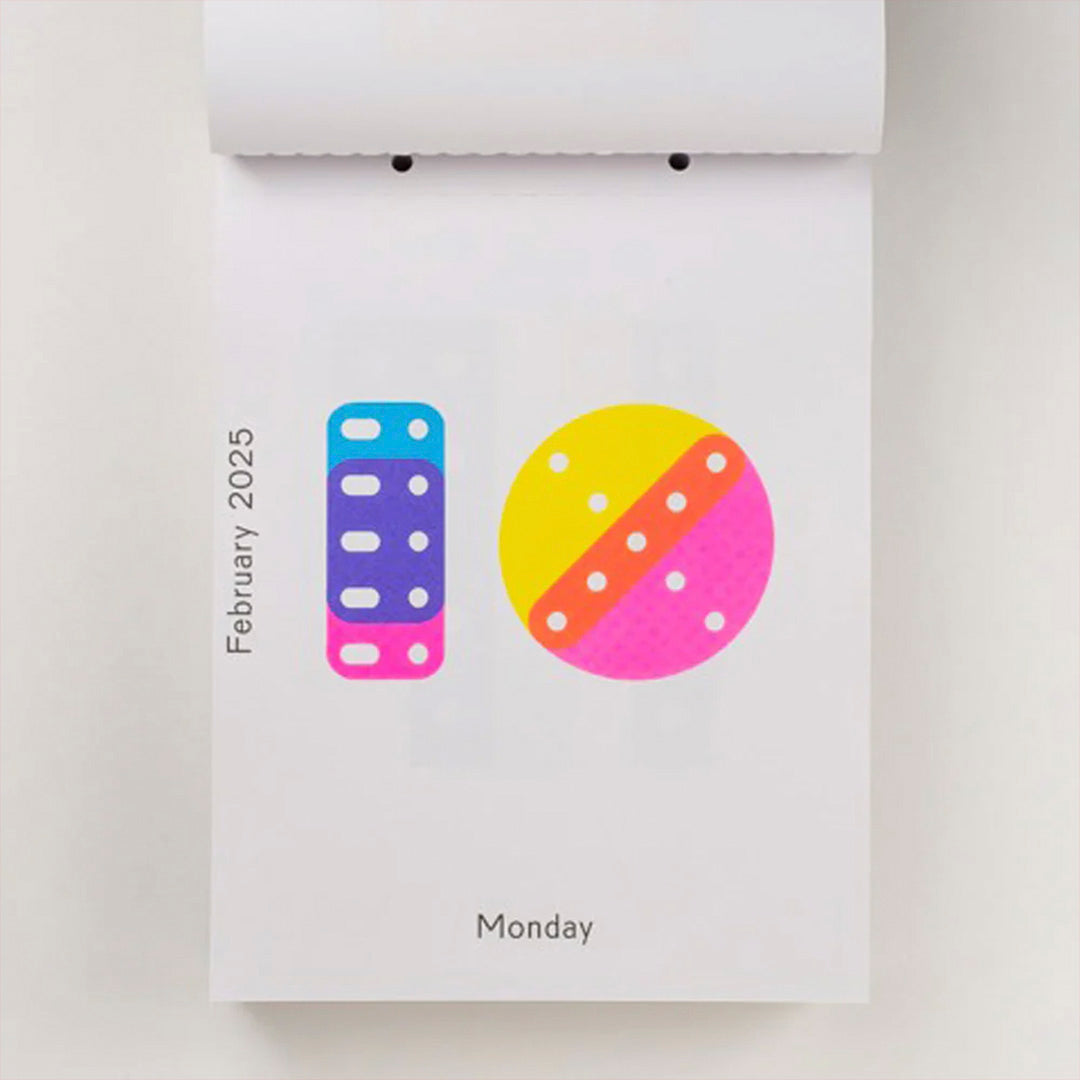Karel Martens - calendar 2025 - everyday is a new day