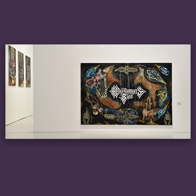 Damien Deroubaix, Headbangers ball - [exposition, Saint-Étienne, Musée d'art moderne et contemporain, 1er décembre 2018-24 février 20