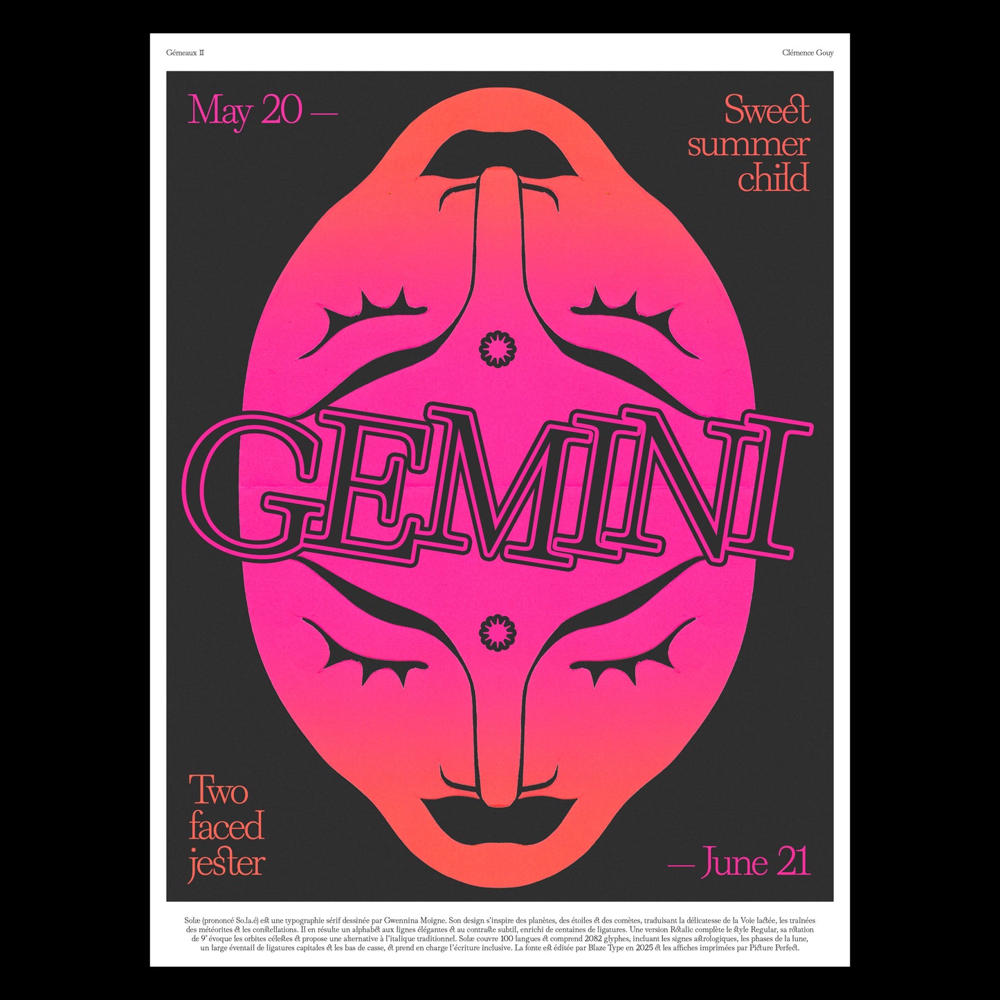 Gémeaux par Clémence Gouy