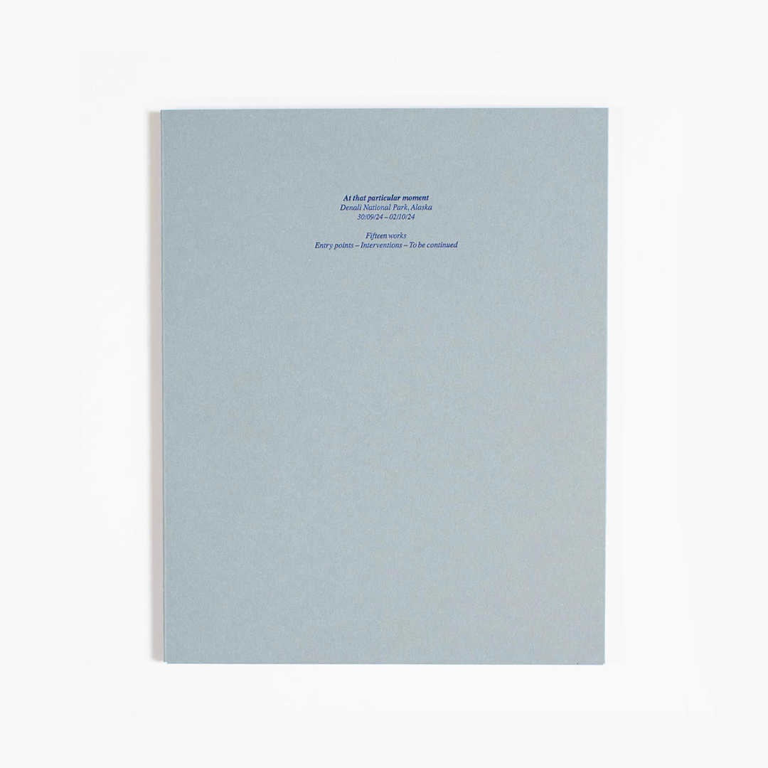 At that particular moment, the publication