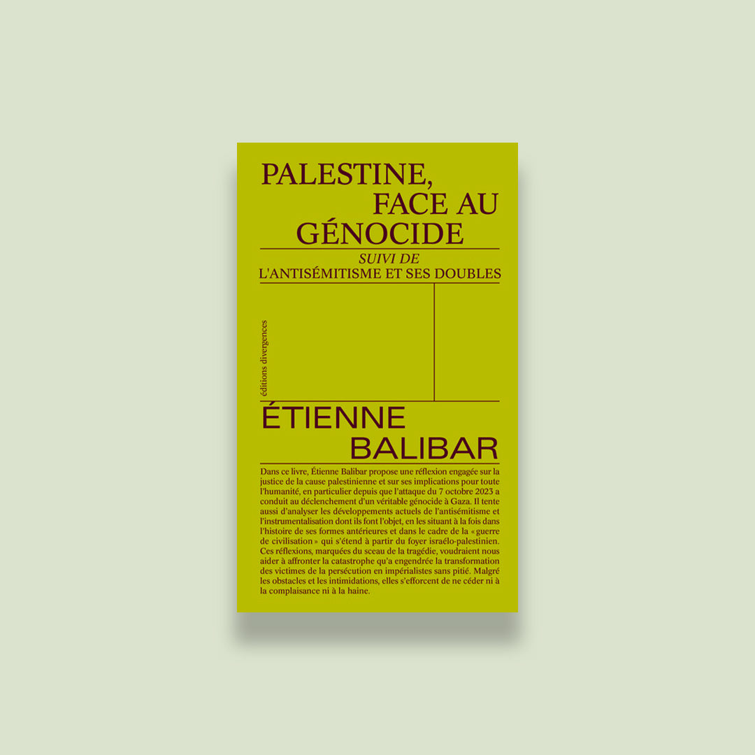 Palestine, face au génocide suivi de L'antisémitisme et ses doubles