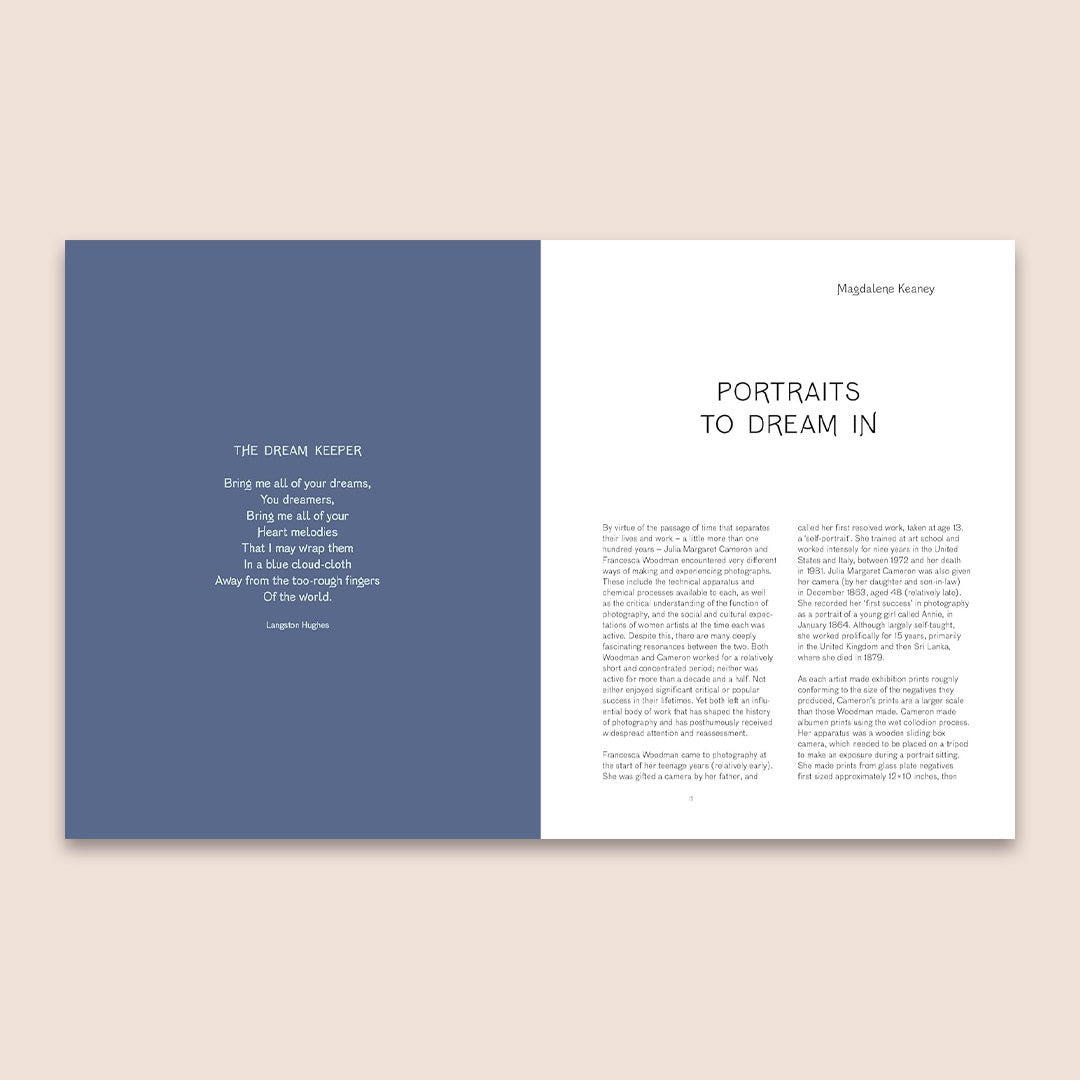 Francesca Woodman and Julia Margaret Cameron: Portraits to Dream In /anglais