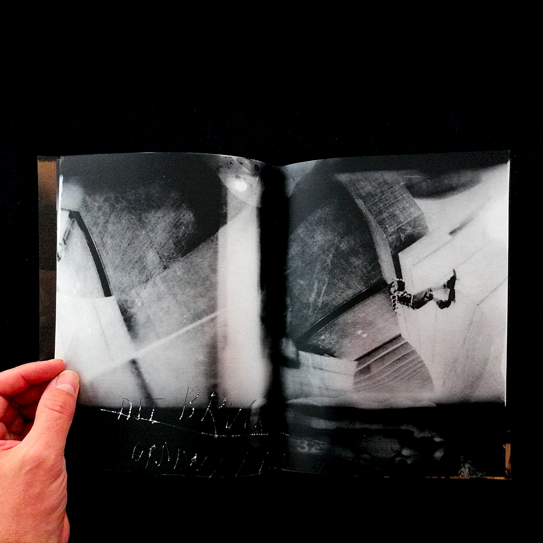 Uzajamni prelom, appears luminously traces