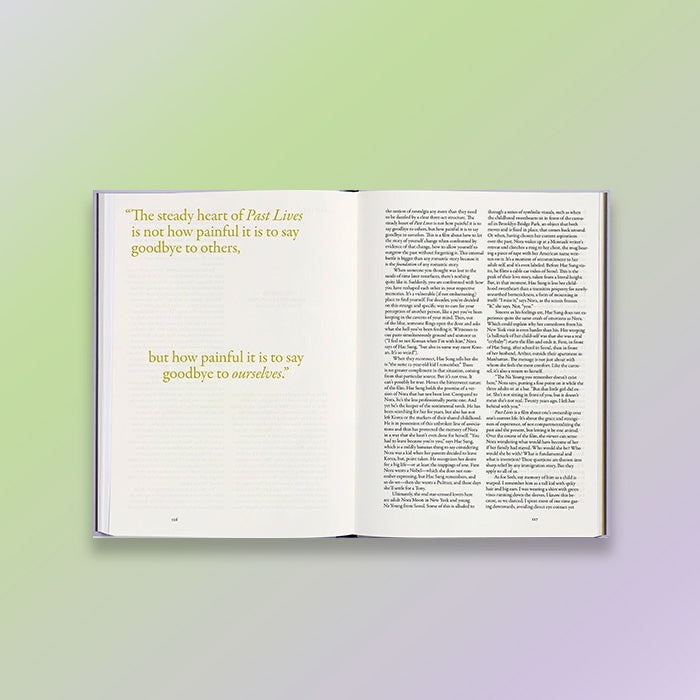 The Past Lives Screenplay Book