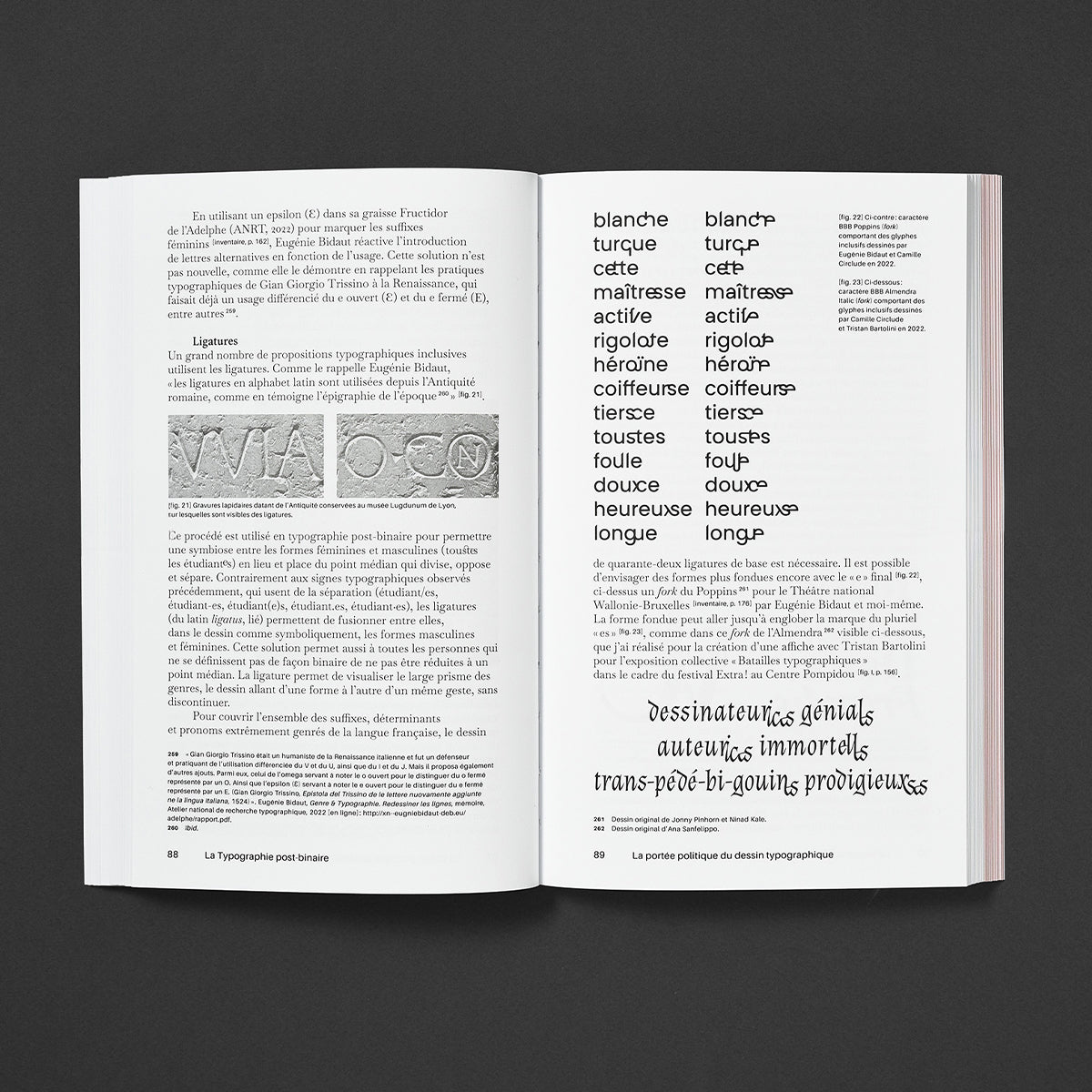 La typographie post-binaire