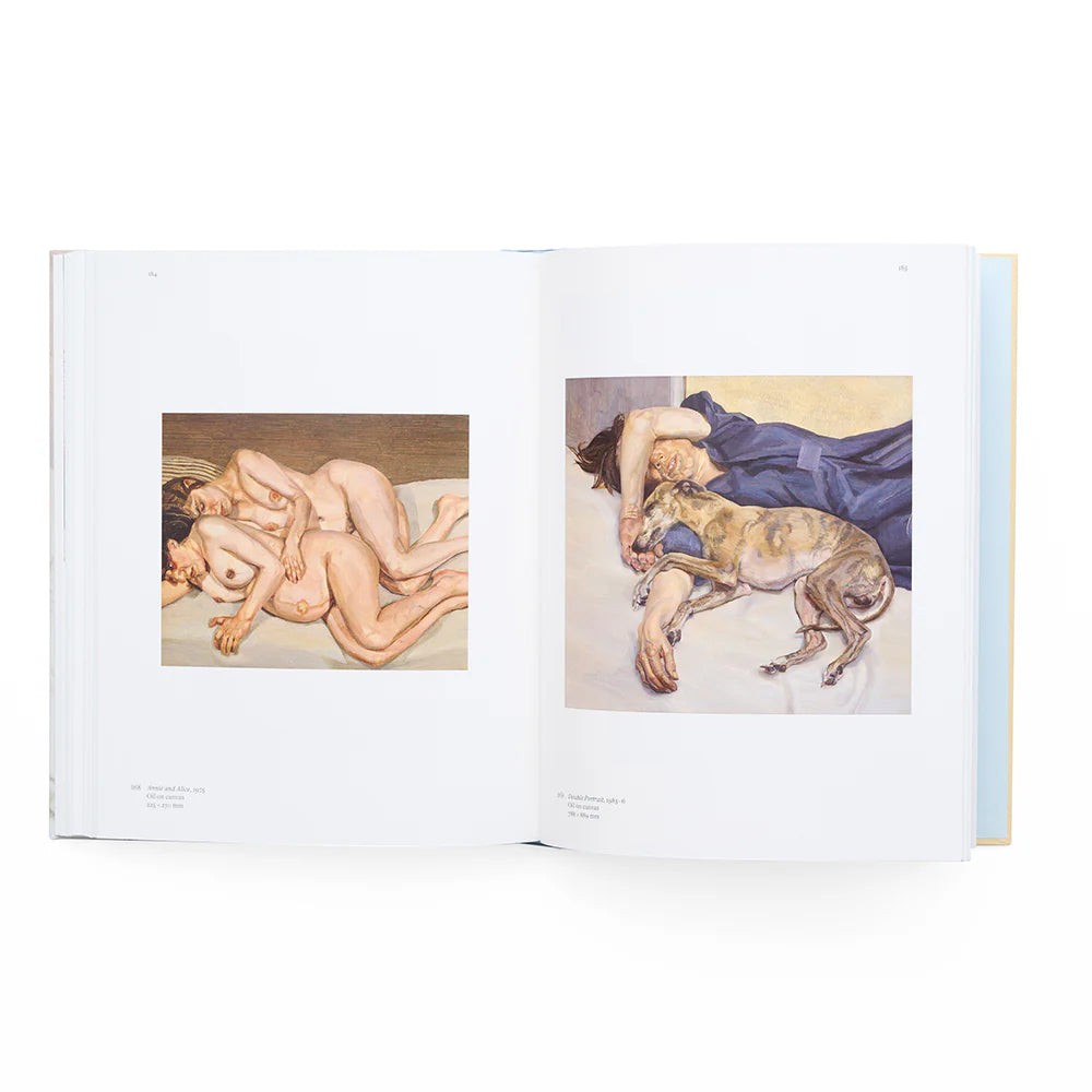 Lucian Freud Drawing into Painting