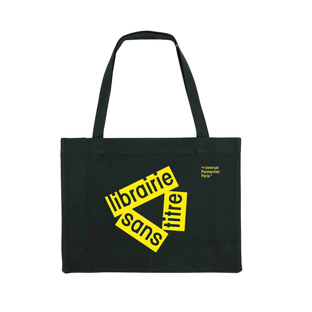 Tote Bag librairie sans titre - Noir