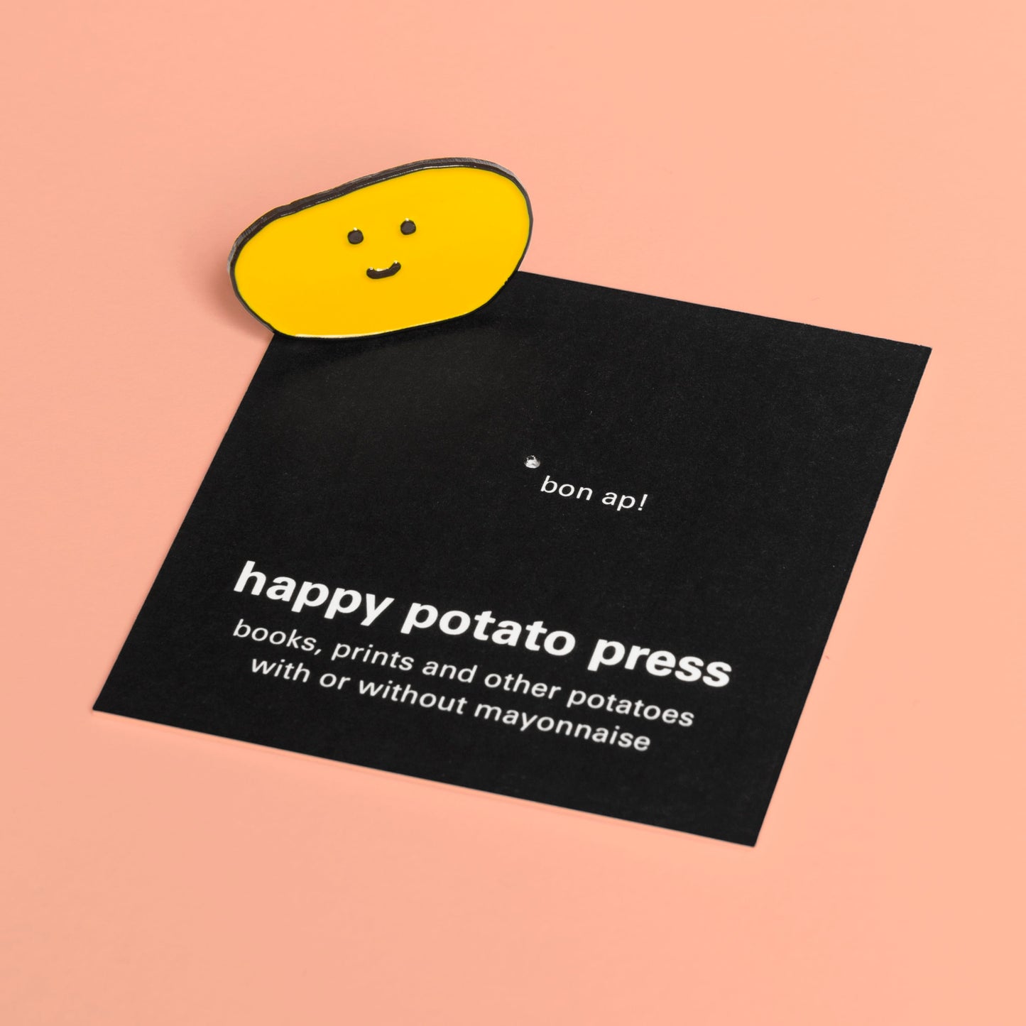 Happy potato pin