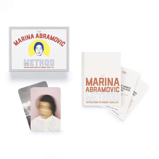 The Marina Abramovic Method Instruction Cards to Reboot Your Life