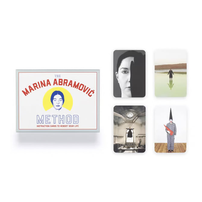The Marina Abramovic Method Instruction Cards to Reboot Your Life