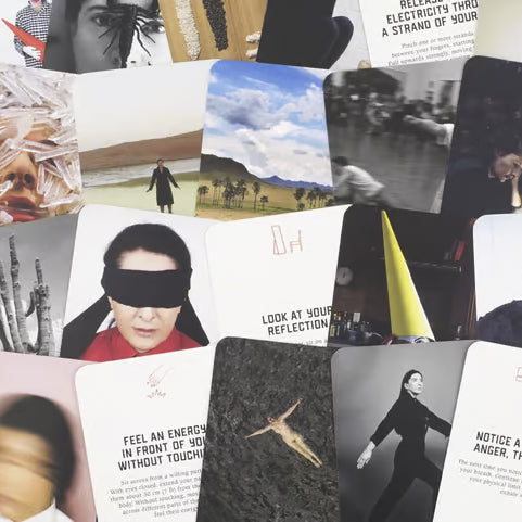 The Marina Abramovic Method Instruction Cards to Reboot Your Life