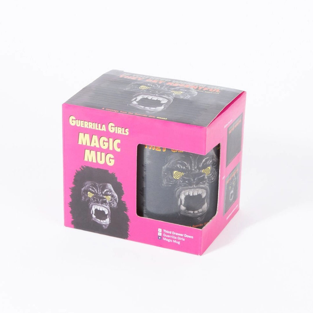 Guerrilla girls mug: if you keep women out