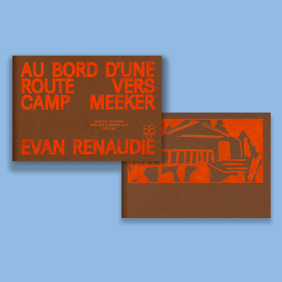 Au bord d'une route vers camp meeker