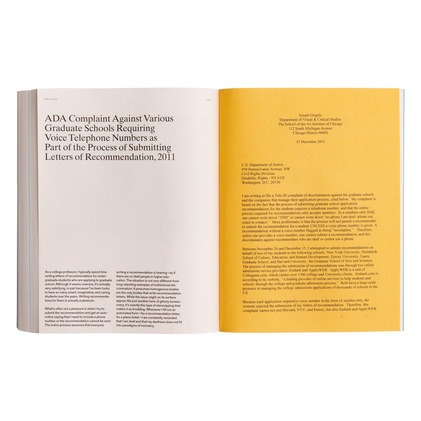 Otherhow: Essays and Documents on Art and Disability 1985-2024