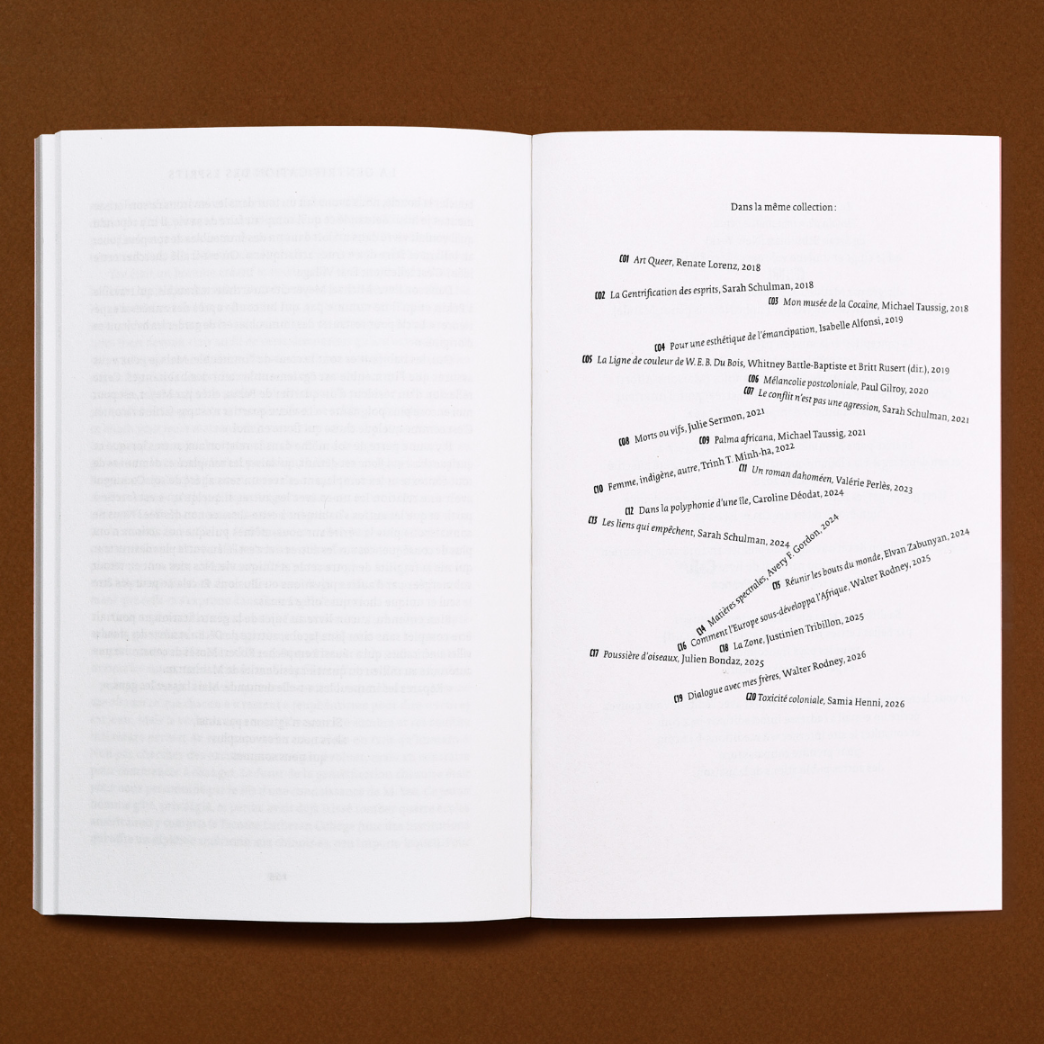 LA GENTRIFICATION DES ESPRITS