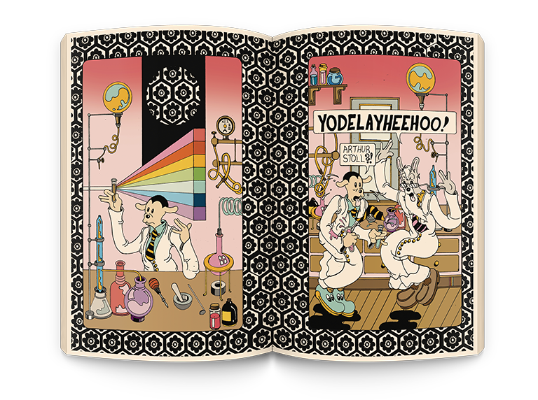 Brian Blomerth's Bicycle Day /anglais