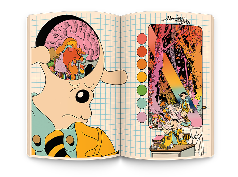 Brian Blomerth's Bicycle Day /anglais