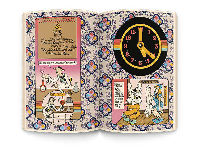 Brian Blomerth's Bicycle Day /anglais