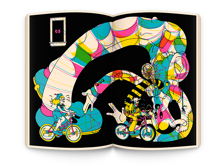Brian Blomerth's Bicycle Day /anglais